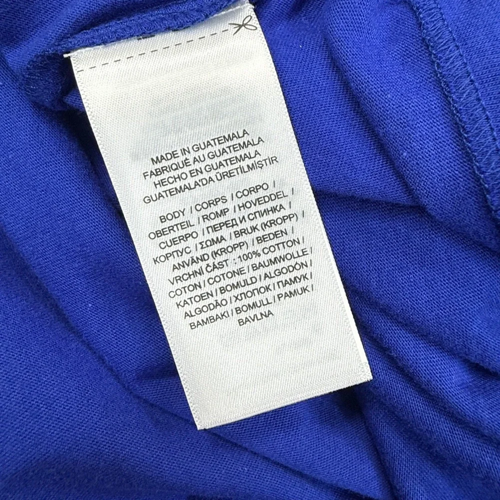 Polo Ralph Lauren Mens Size 3XLT T-Shirt Blue POLORL67‎ Graphic Short Sleeve New